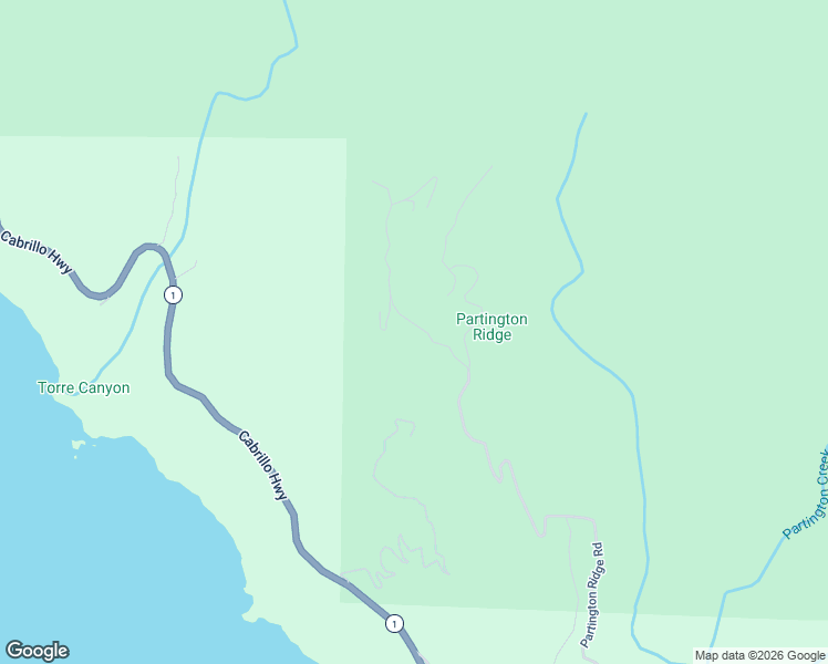 map of restaurants, bars, coffee shops, grocery stores, and more near 51434 Partington Ridge Road in Big Sur