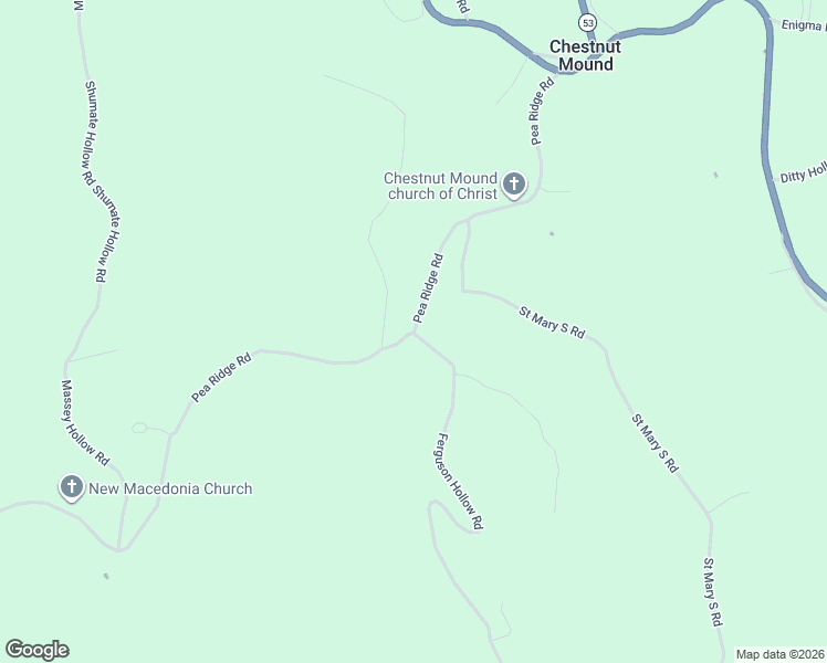 map of restaurants, bars, coffee shops, grocery stores, and more near 510 Pea Ridge Road in Buffalo Valley