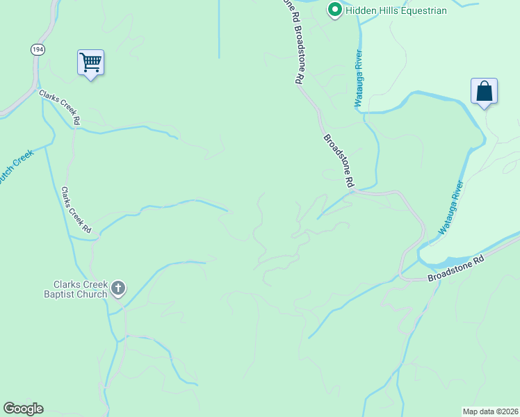 map of restaurants, bars, coffee shops, grocery stores, and more near Wildwood Run Rd in Banner Elk