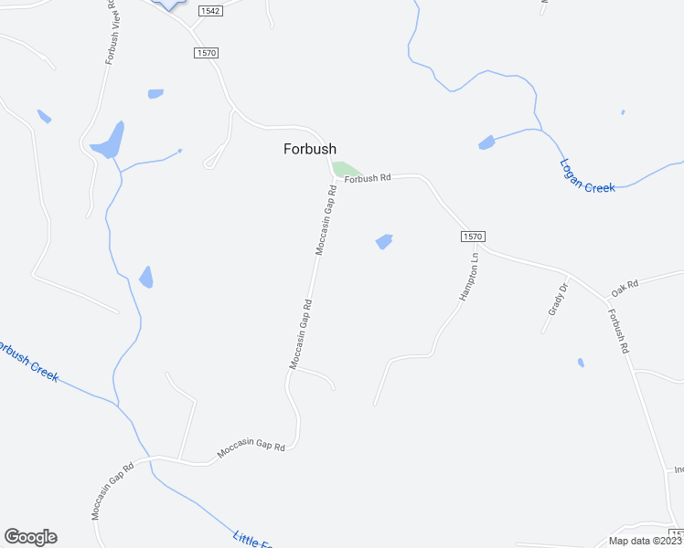 map of restaurants, bars, coffee shops, grocery stores, and more near 2840 Moccasin Gap Road in East Bend