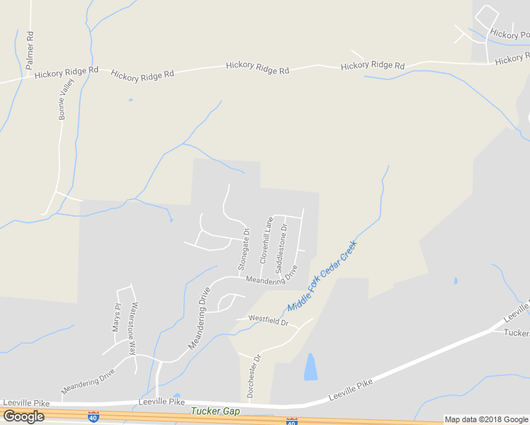 map of restaurants, bars, coffee shops, grocery stores, and more near 535 Cloverhill Lane in Lebanon