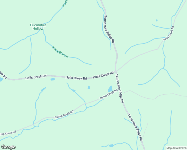 map of restaurants, bars, coffee shops, grocery stores, and more near 6448 Halls Creek Road in Waverly