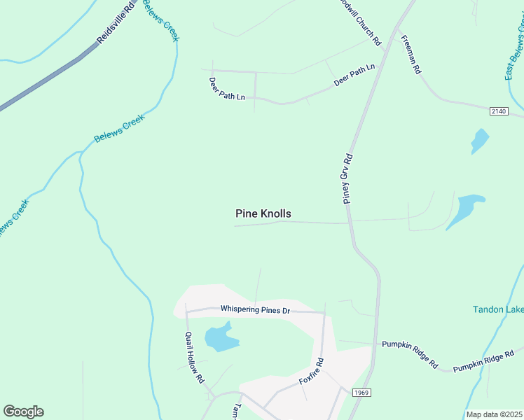 map of restaurants, bars, coffee shops, grocery stores, and more near Whicker Farm Lane in Kernersville