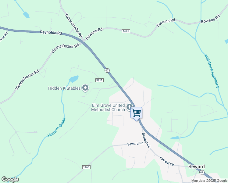 map of restaurants, bars, coffee shops, grocery stores, and more near 4550 Montford Road in Forsyth County