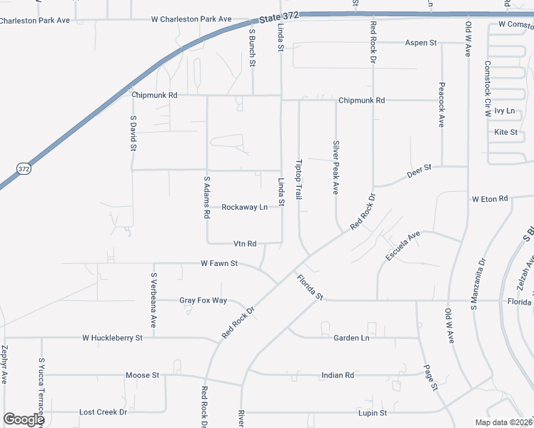 map of restaurants, bars, coffee shops, grocery stores, and more near 1051 Rockaway Lane in Pahrump