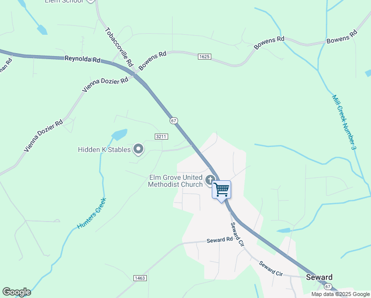 map of restaurants, bars, coffee shops, grocery stores, and more near 4550 Montford Road in Forsyth County
