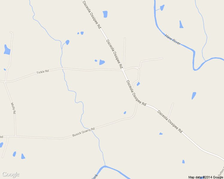 map of restaurants, bars, coffee shops, grocery stores, and more near 6500 Osceola Ossipee Road in Gibsonville