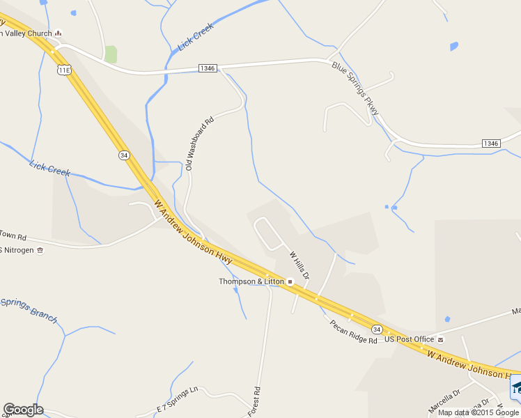 map of restaurants, bars, coffee shops, grocery stores, and more near 320 West Hills Drive in Mosheim