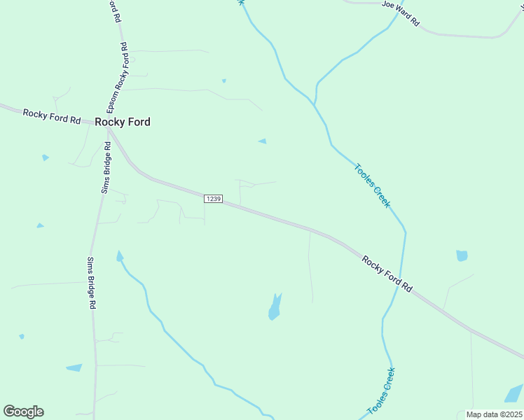 map of restaurants, bars, coffee shops, grocery stores, and more near Rocky Ford Road in Louisburg