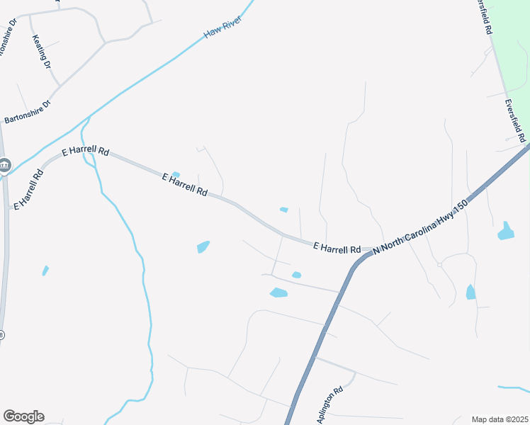 map of restaurants, bars, coffee shops, grocery stores, and more near 8208 East Harrell Road in Oak Ridge