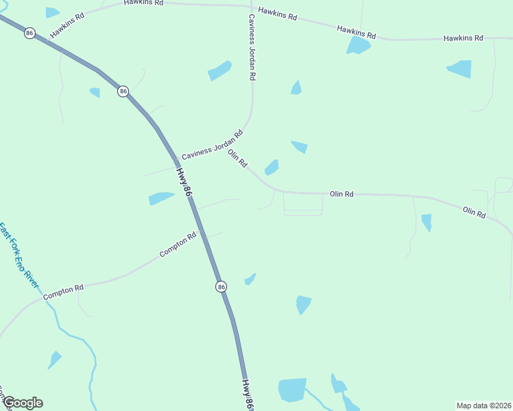 map of restaurants, bars, coffee shops, grocery stores, and more near 603 Olin Road in Cedar Grove