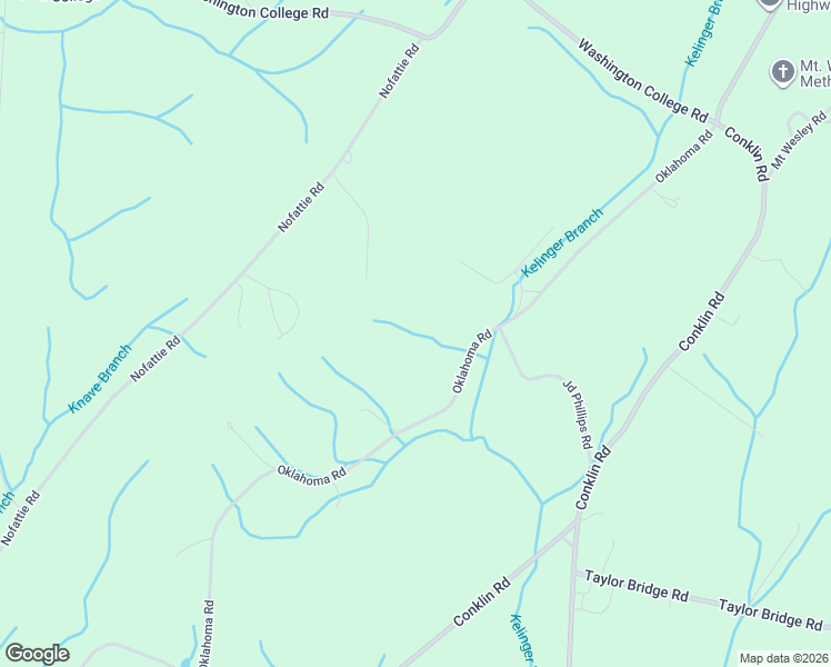 map of restaurants, bars, coffee shops, grocery stores, and more near 269 Oklahoma Road in Telford