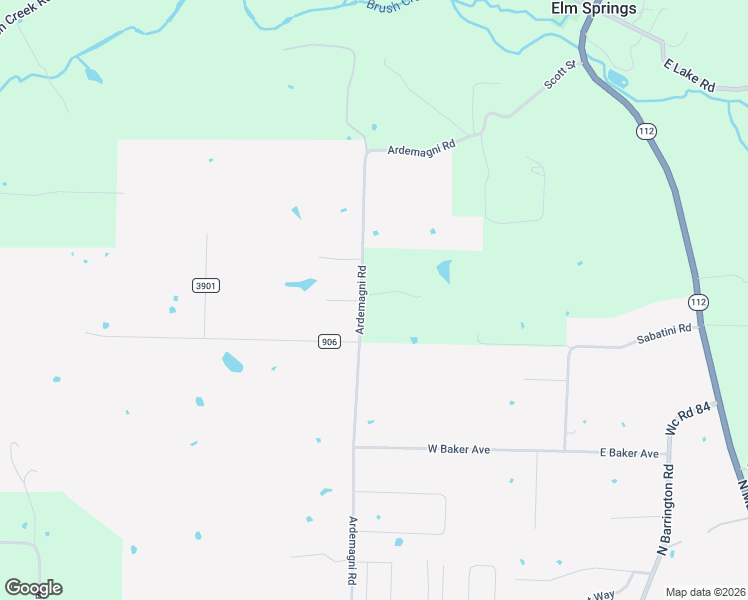 map of restaurants, bars, coffee shops, grocery stores, and more near 1440 Ardemagni Road in Springdale