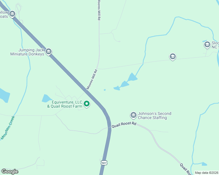 map of restaurants, bars, coffee shops, grocery stores, and more near 1122 Quail Roost Road in Bahama