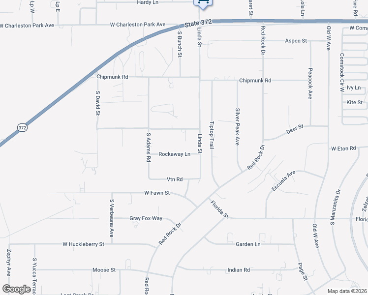 map of restaurants, bars, coffee shops, grocery stores, and more near 1080 Rockaway Lane in Pahrump
