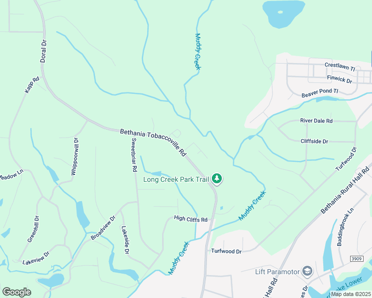 map of restaurants, bars, coffee shops, grocery stores, and more near Kilby Road in Winston-Salem