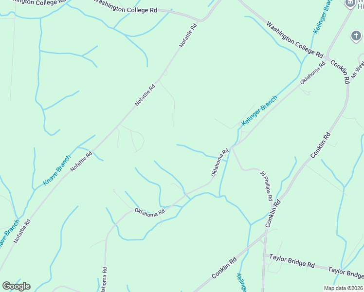 map of restaurants, bars, coffee shops, grocery stores, and more near 269 Oklahoma Road in Telford