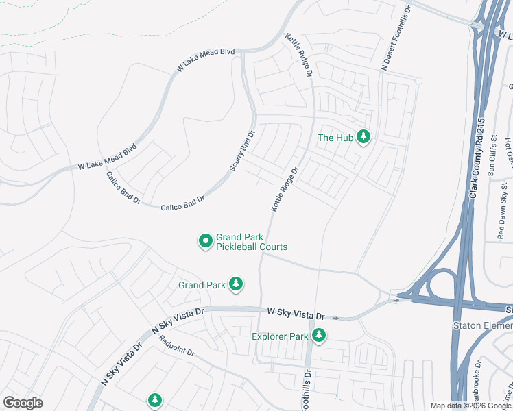 map of restaurants, bars, coffee shops, grocery stores, and more near Unnamed Road in Las Vegas