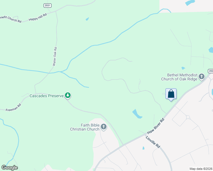 map of restaurants, bars, coffee shops, grocery stores, and more near 7345 Hidden View Drive in Oak Ridge