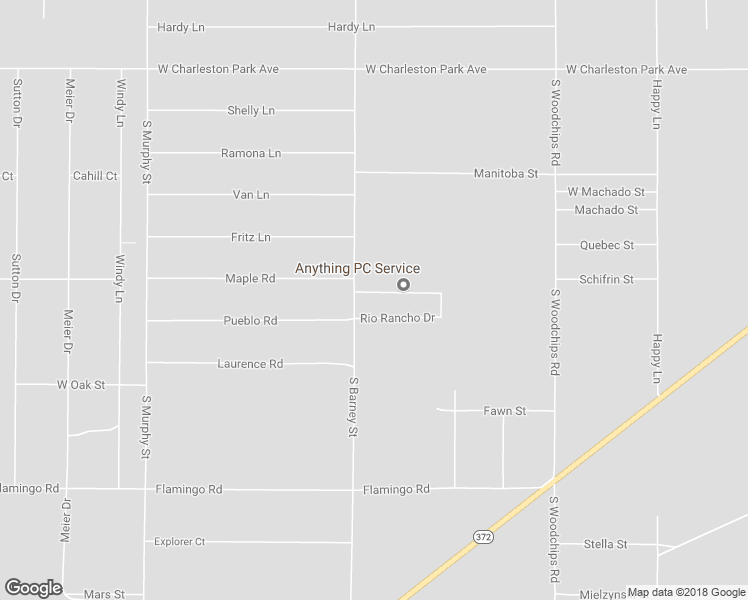 map of restaurants, bars, coffee shops, grocery stores, and more near 2951 Rio Rico Drive in Pahrump