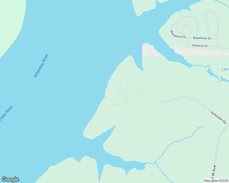 map of restaurants, bars, coffee shops, grocery stores, and more near 119 Rembrandt Lane in Sand Springs
