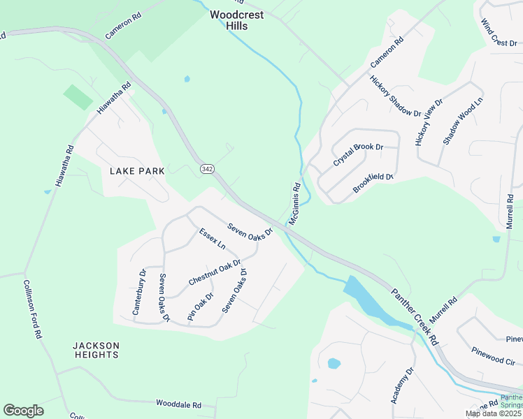 map of restaurants, bars, coffee shops, grocery stores, and more near 1555 Panther Creek Road in Morristown