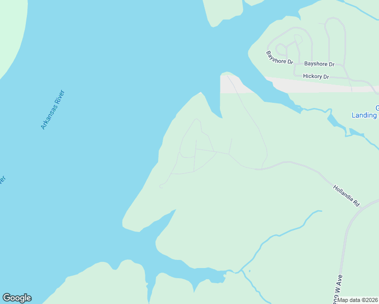 map of restaurants, bars, coffee shops, grocery stores, and more near 119 Rembrandt Lane in Sand Springs
