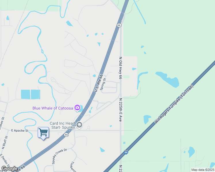 map of restaurants, bars, coffee shops, grocery stores, and more near 941 Pebble Brook in Catoosa