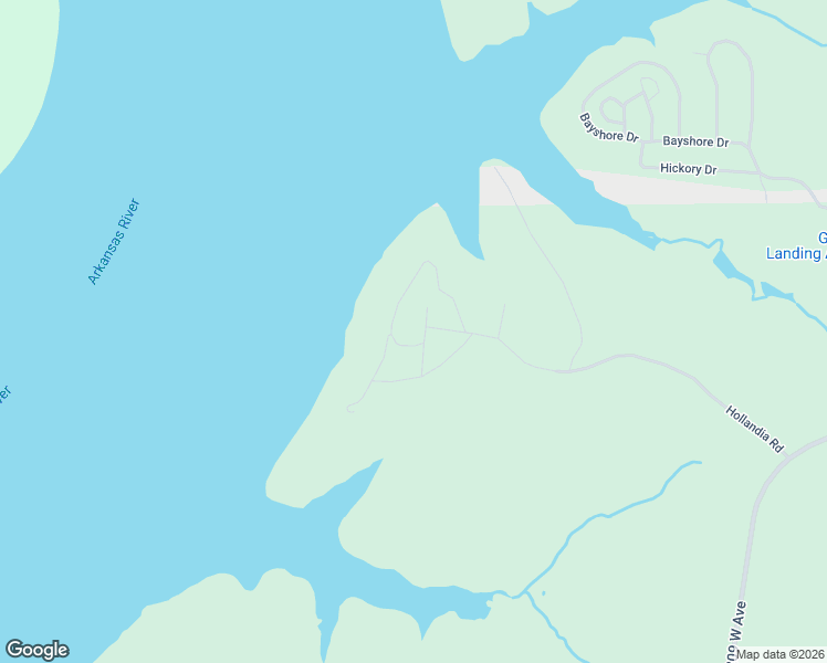 map of restaurants, bars, coffee shops, grocery stores, and more near 119 Rembrandt Lane in Sand Springs