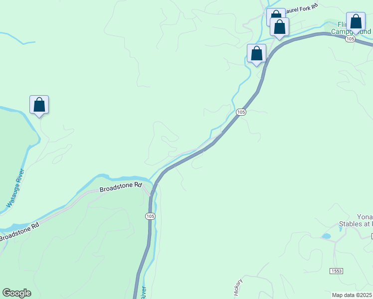 map of restaurants, bars, coffee shops, grocery stores, and more near 300 Old Danner Road in Vilas