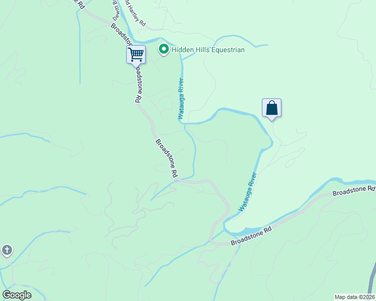 map of restaurants, bars, coffee shops, grocery stores, and more near 1644 Broadstone Road in Banner Elk