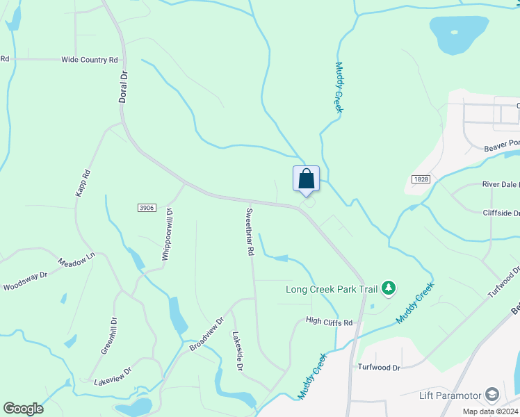 map of restaurants, bars, coffee shops, grocery stores, and more near 5985 Bethania Tobaccoville Road in Pfafftown