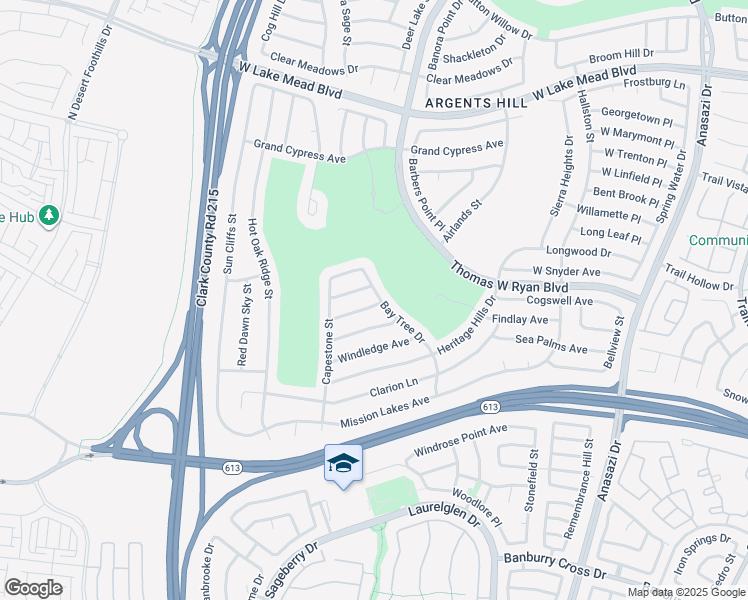 map of restaurants, bars, coffee shops, grocery stores, and more near 10704 Brinkwood Avenue in Las Vegas