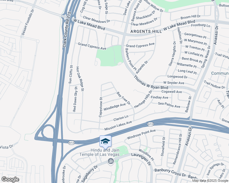 map of restaurants, bars, coffee shops, grocery stores, and more near 10704 Brinkwood Avenue in Las Vegas