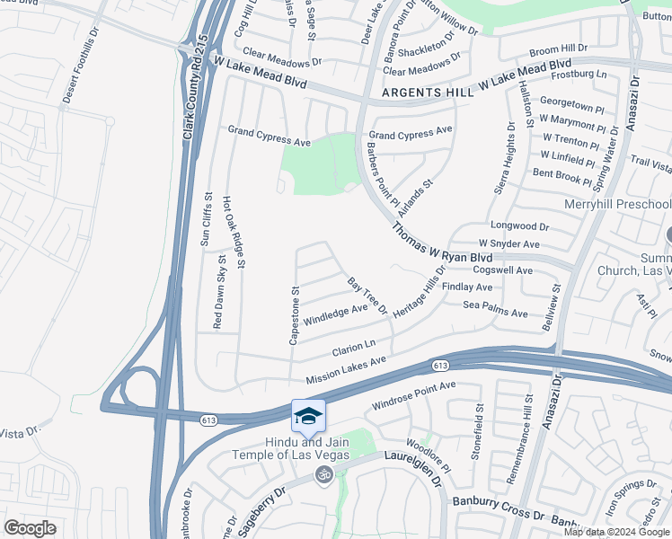 map of restaurants, bars, coffee shops, grocery stores, and more near 10704 Brinkwood Avenue in Las Vegas