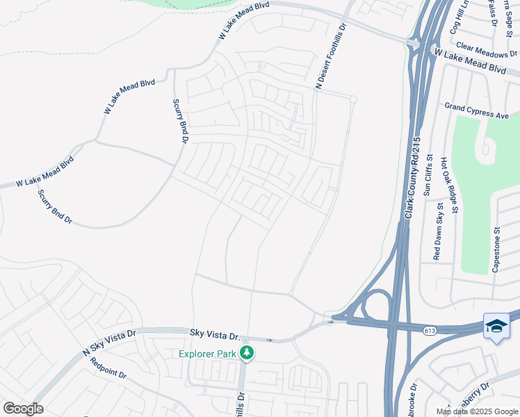 map of restaurants, bars, coffee shops, grocery stores, and more near 1433 Nocturnal Flight Street in Las Vegas