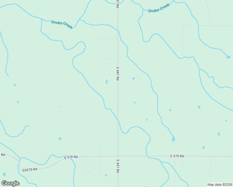 map of restaurants, bars, coffee shops, grocery stores, and more near 7434 South 447 Road in Rose