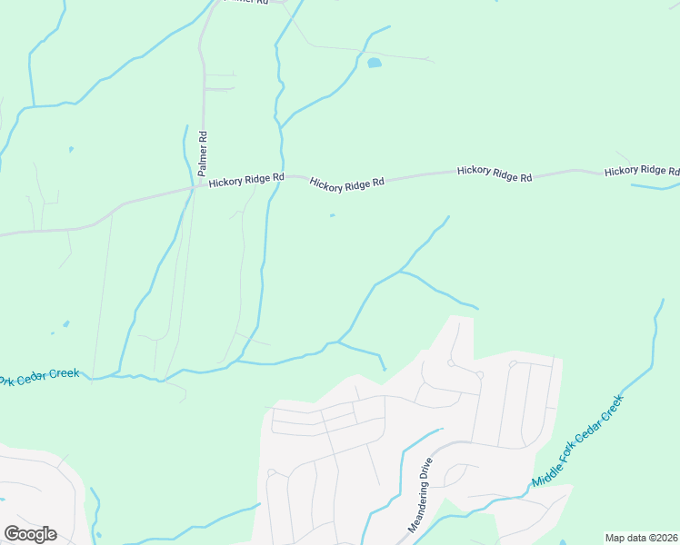 map of restaurants, bars, coffee shops, grocery stores, and more near 4860 Hickory Ridge Road in Lebanon