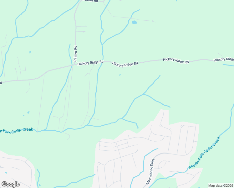 map of restaurants, bars, coffee shops, grocery stores, and more near 4860 Hickory Ridge Road in Lebanon