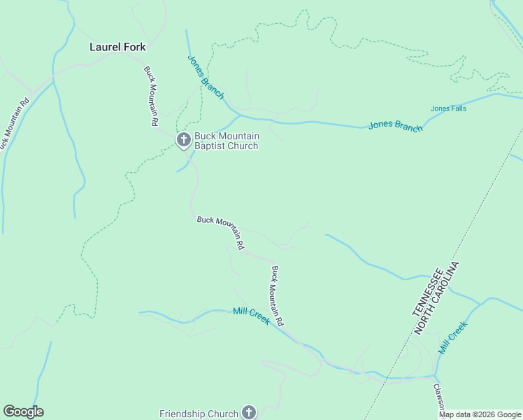 map of restaurants, bars, coffee shops, grocery stores, and more near 111 Oakes Valley Road in Roan Mountain