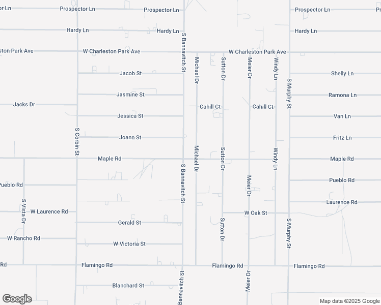 map of restaurants, bars, coffee shops, grocery stores, and more near 1470 Michael Drive in Pahrump
