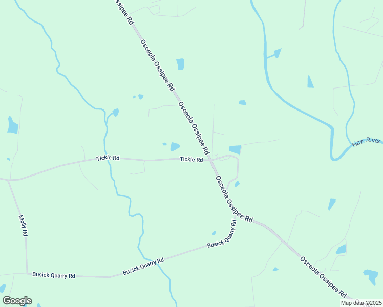 map of restaurants, bars, coffee shops, grocery stores, and more near 6500 Osceola Ossipee Road in Gibsonville