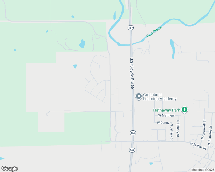 map of restaurants, bars, coffee shops, grocery stores, and more near 19301 Sycamore Circle in Catoosa