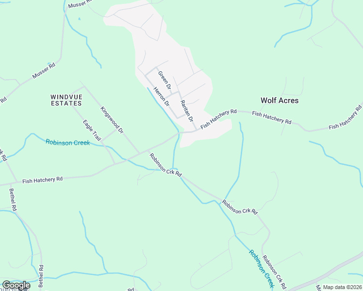 map of restaurants, bars, coffee shops, grocery stores, and more near 3064 Fish Hatchery Road in Morristown