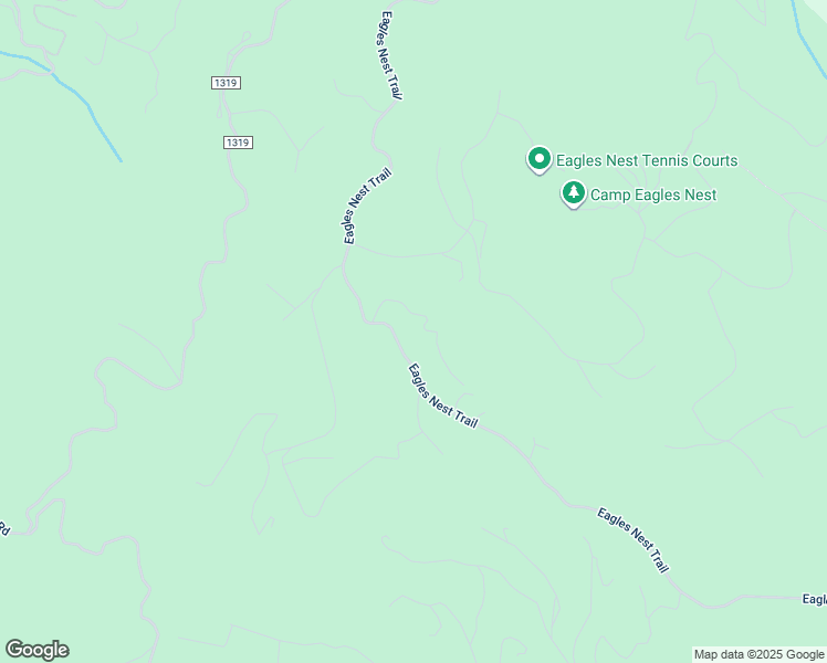 map of restaurants, bars, coffee shops, grocery stores, and more near Eagles Nest Trail in Avery County