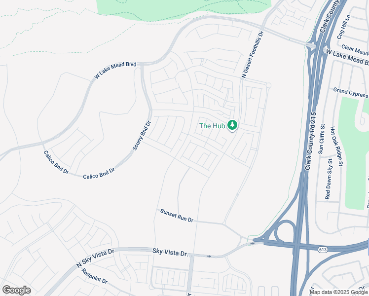 map of restaurants, bars, coffee shops, grocery stores, and more near 1533 Little Penguin Street in Las Vegas