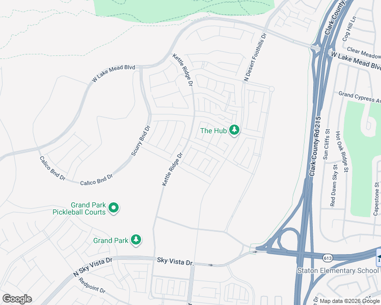 map of restaurants, bars, coffee shops, grocery stores, and more near 1544 Little Penguin Street in Las Vegas