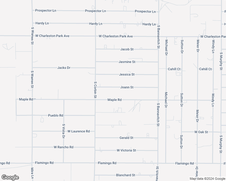 map of restaurants, bars, coffee shops, grocery stores, and more near 4351 Joann Street in Pahrump