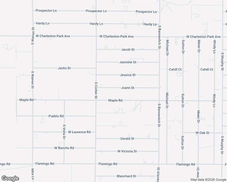 map of restaurants, bars, coffee shops, grocery stores, and more near 4351 Joann Street in Pahrump