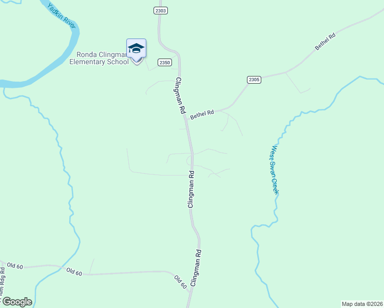 map of restaurants, bars, coffee shops, grocery stores, and more near 1650 State Road 2303 in Ronda